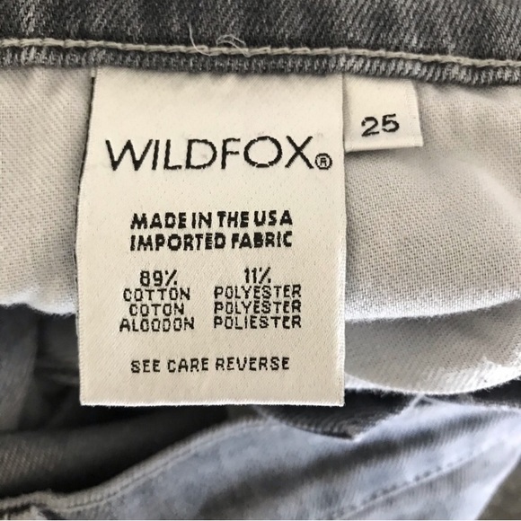 NEW! Wildfox Marianne Mid Rise Skinny Jean Size 25 - Picture 6 of 6